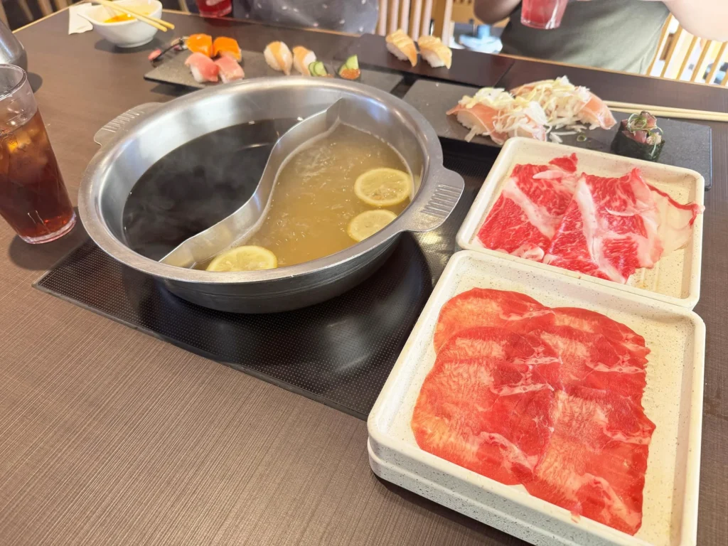 国道19号線沿い「ゆず庵 春日井店」でしゃぶしゃぶ食べ放題を満喫