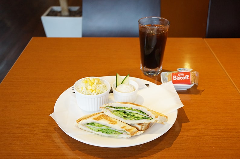 ランチに便利！神戸珈琲倶楽部高蔵寺店のアフタヌーンプラスを紹介。ホットサンドが絶品です。