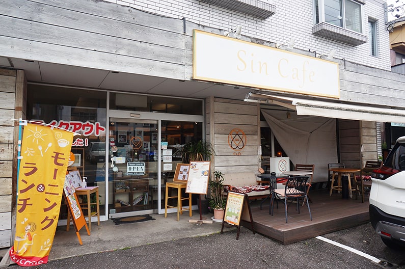 Sincafeの駐車場