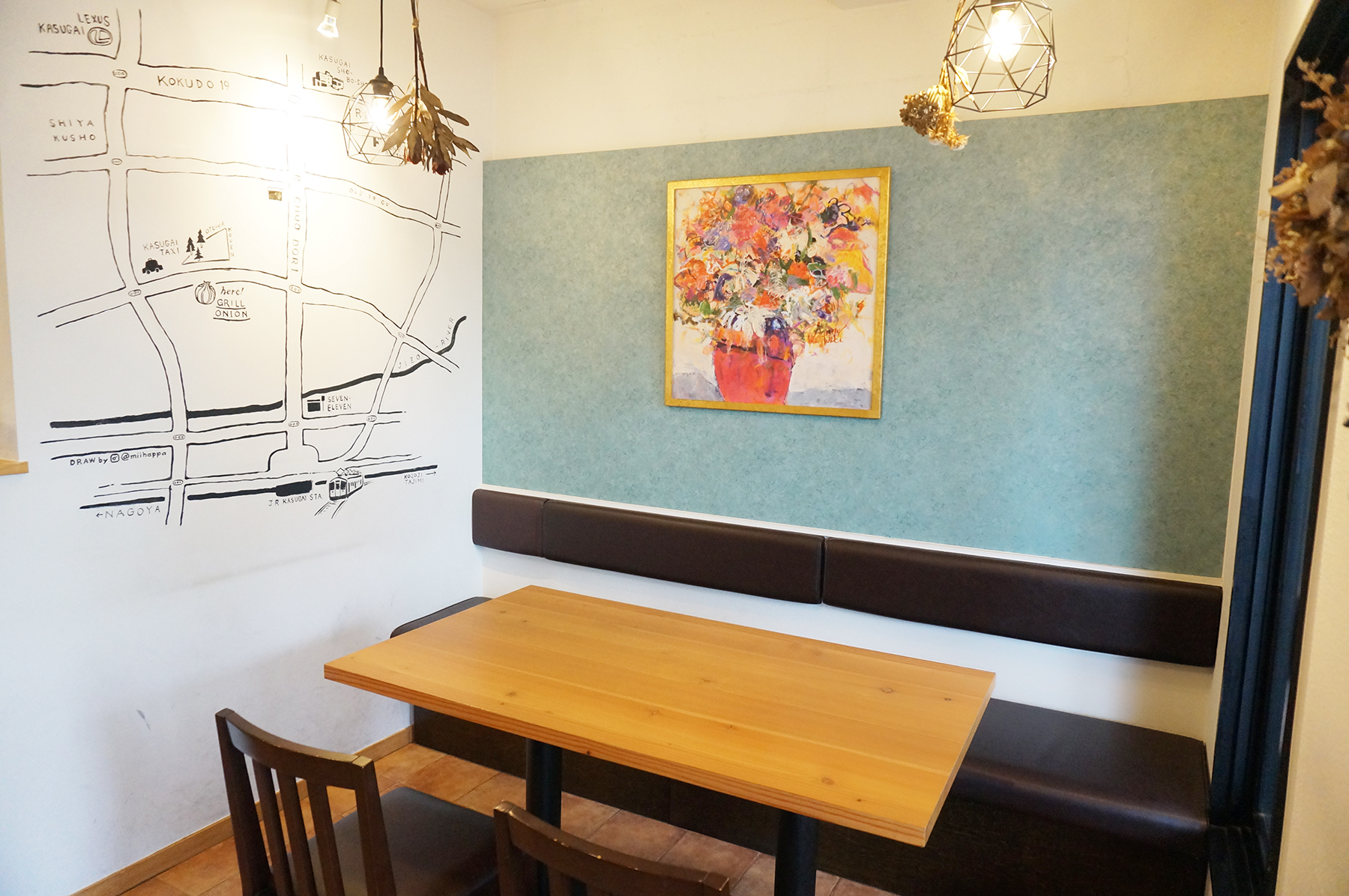 【春日井市】乙女ランチが大人気！一汁多菜の洋食屋さんグリルオニオンを紹介。素敵な空間の洋食カフェ。