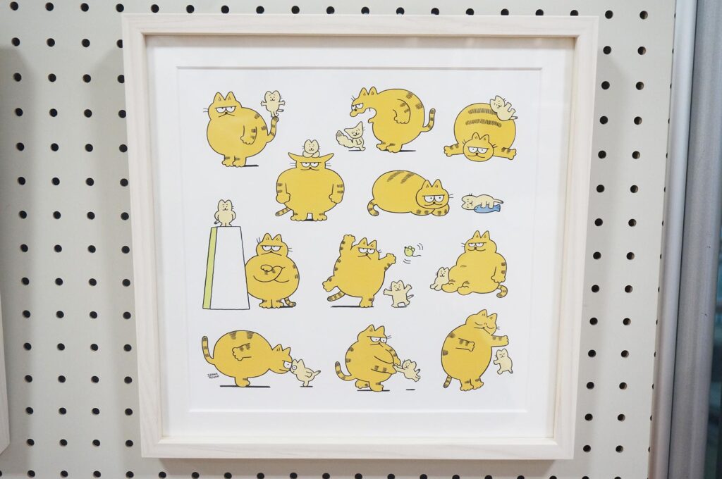 可愛くて素敵なイラストの世界。イラカアヅコさんの作品展「サンマルシェでしりとり展」へ。