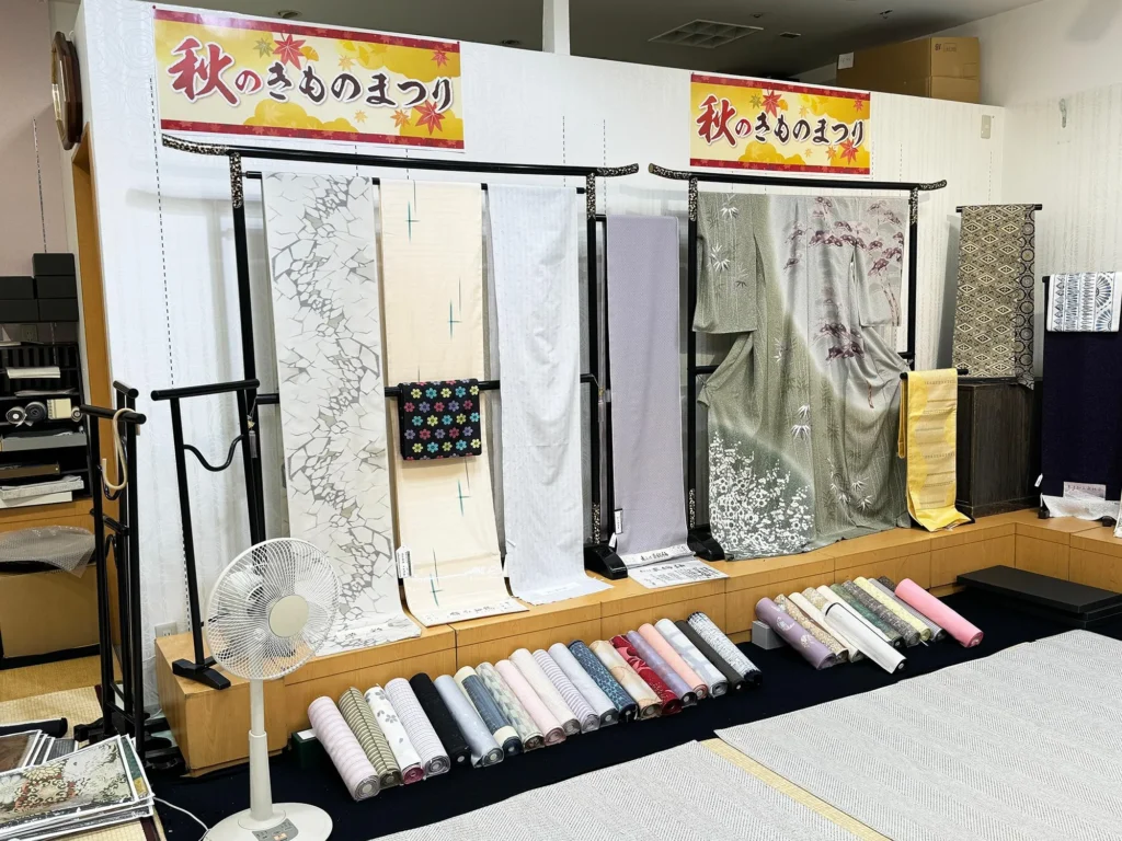 何でも気軽に相談できる、街の便利な着物屋さん「和わ高蔵寺店」メンテナンスや着付け教室も。