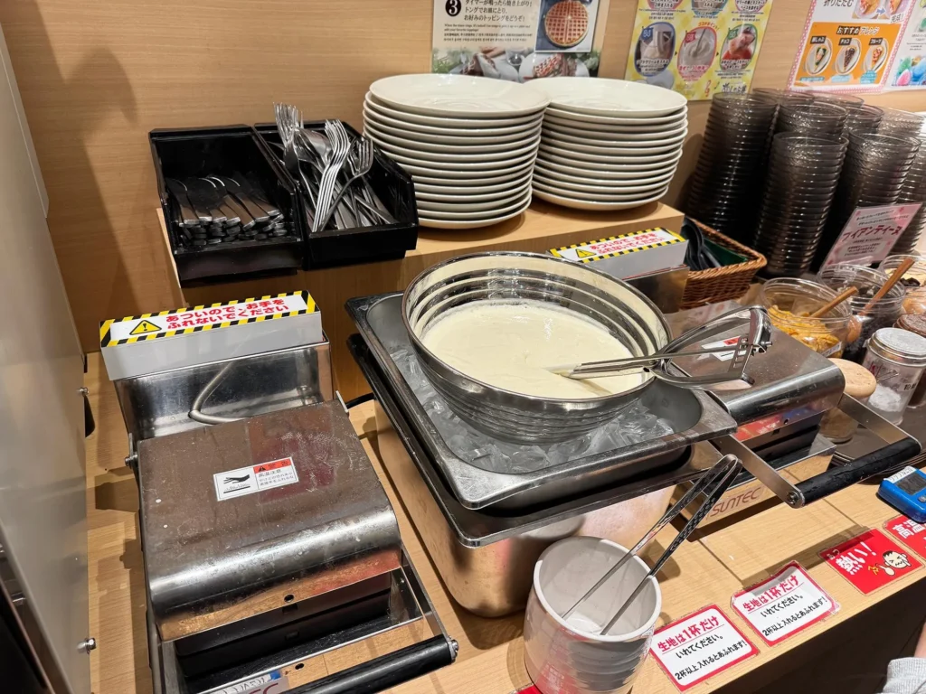 平日のランチは時間無制限!しゃぶ葉イーアス春日井店を紹介。クレープも食べ放題です。