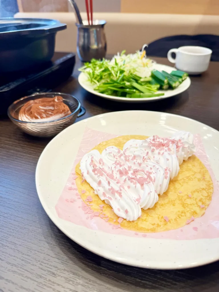 平日のランチは時間無制限!しゃぶ葉イーアス春日井店を紹介。クレープも食べ放題です。