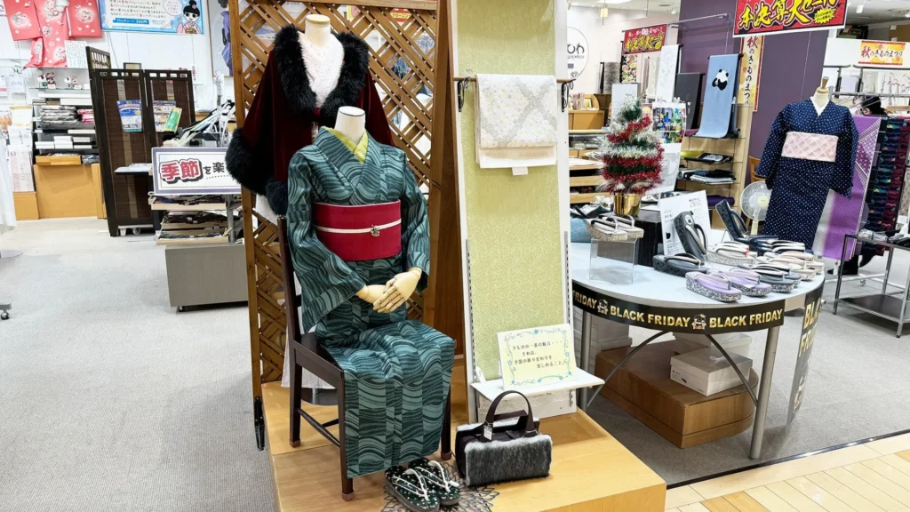 何でも気軽に相談できる、街の便利な着物屋さん「和わ高蔵寺店」メンテナンスや着付け教室も。